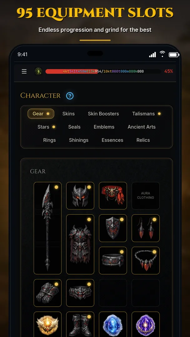 Mimic2 - Idle MMORPG screenshot 4