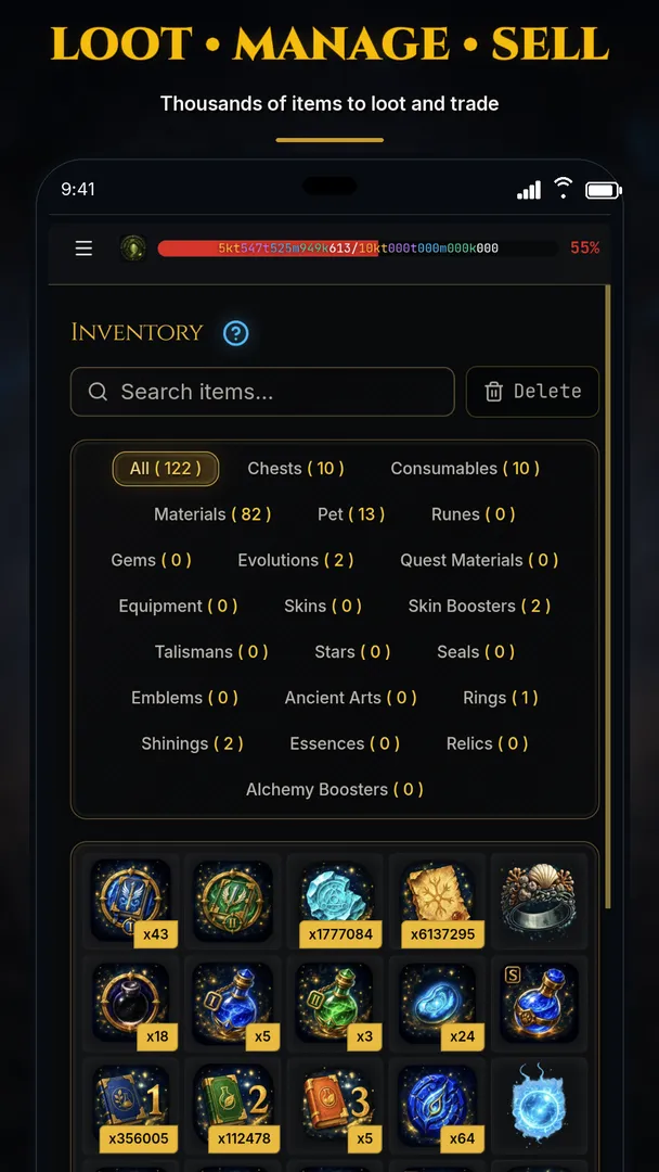 Mimic2 - Idle MMORPG screenshot 6