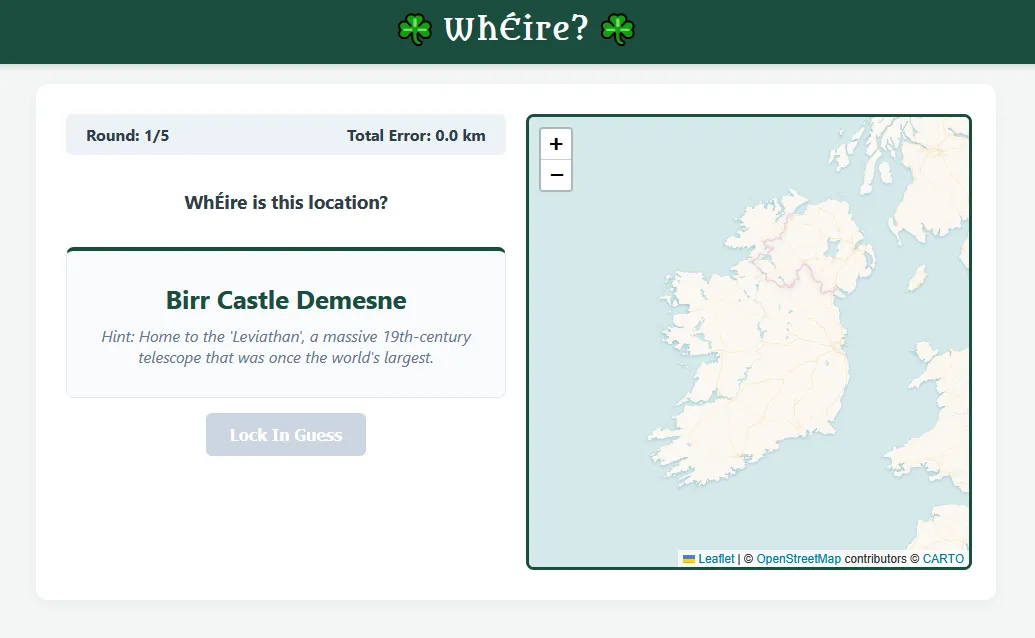 WhEire screenshot 1