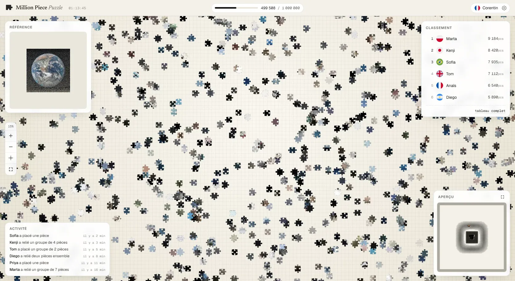 Million Piece Puzzle screenshot 2