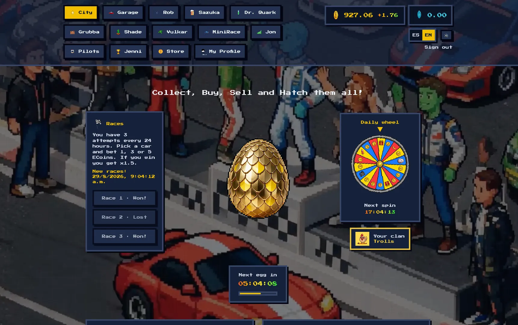 EggCars screenshot 1