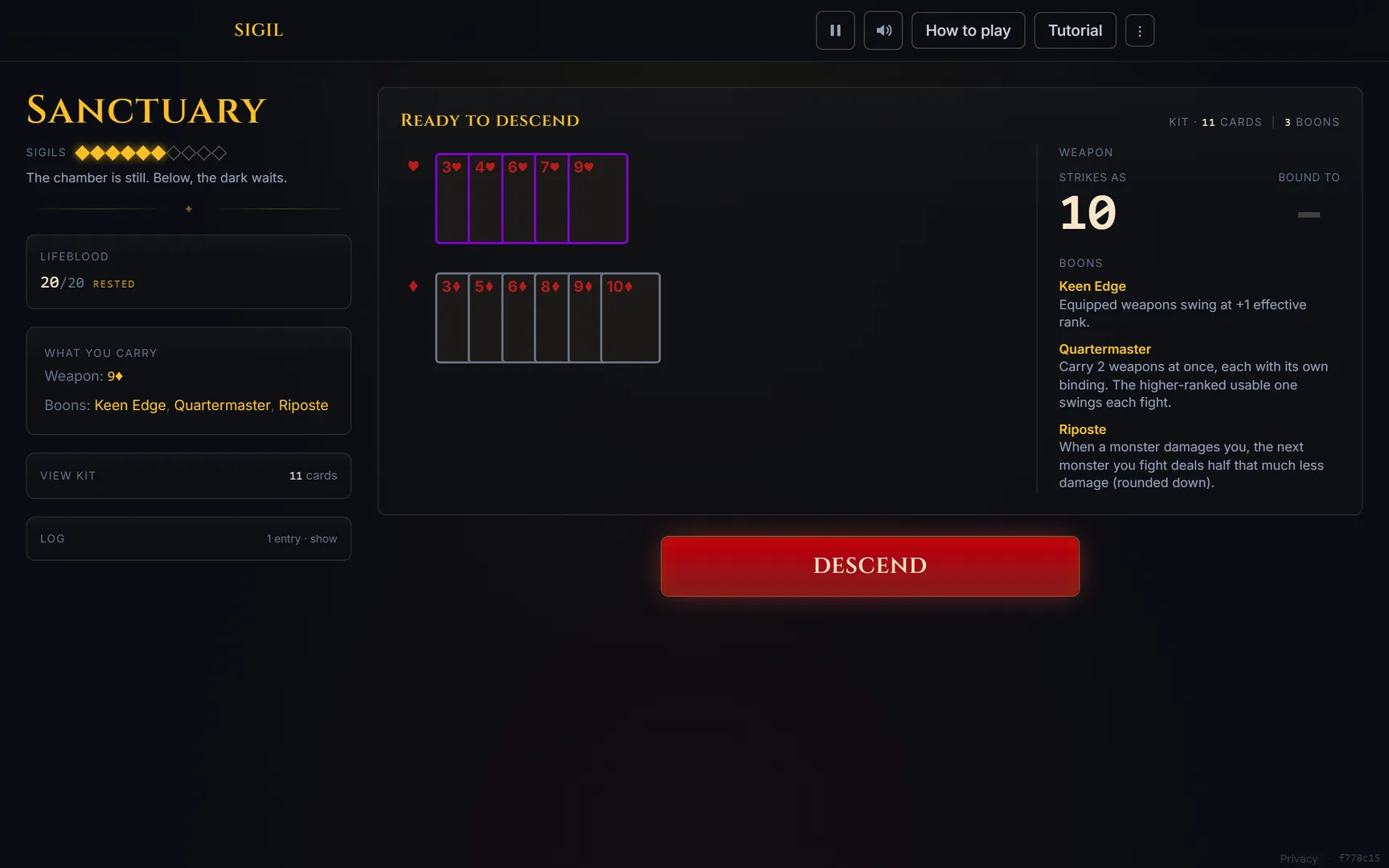 Sigil screenshot 1