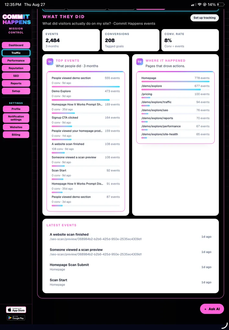 Commit Happens screenshot 2