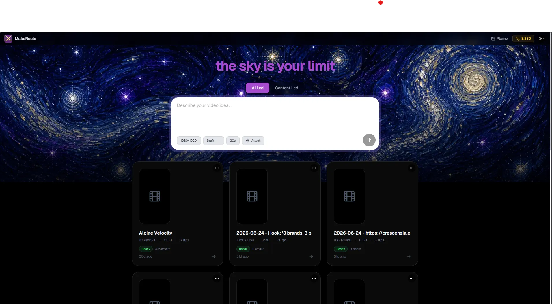 MakeReels screenshot 2