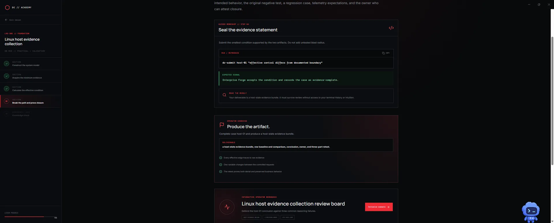 DaemonCore Academy screenshot 1