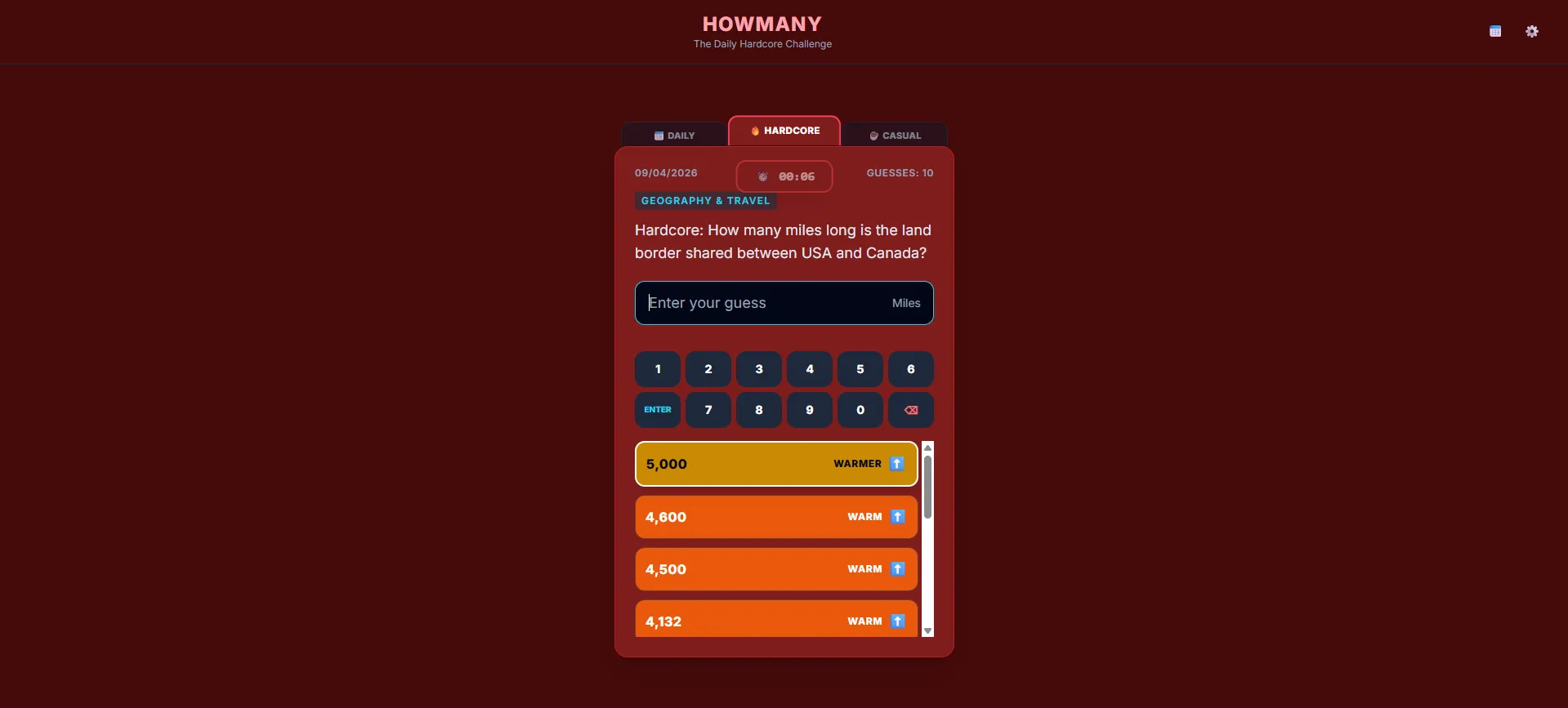 HowMany screenshot 2