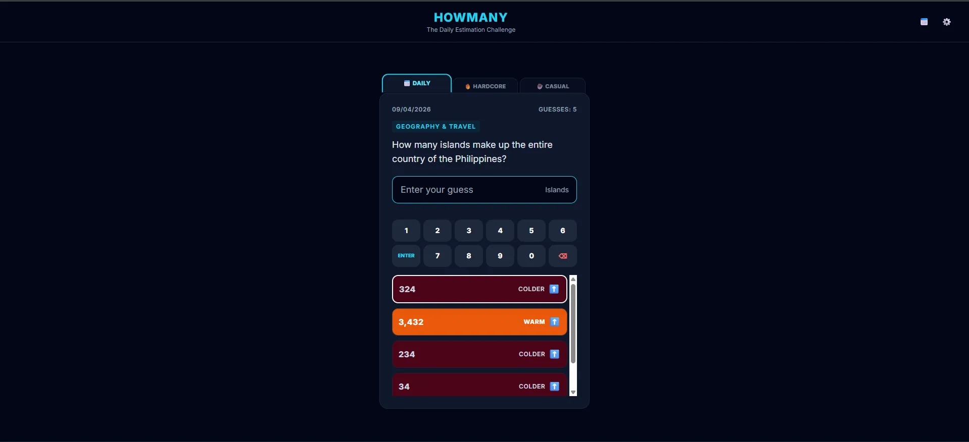 HowMany screenshot 3