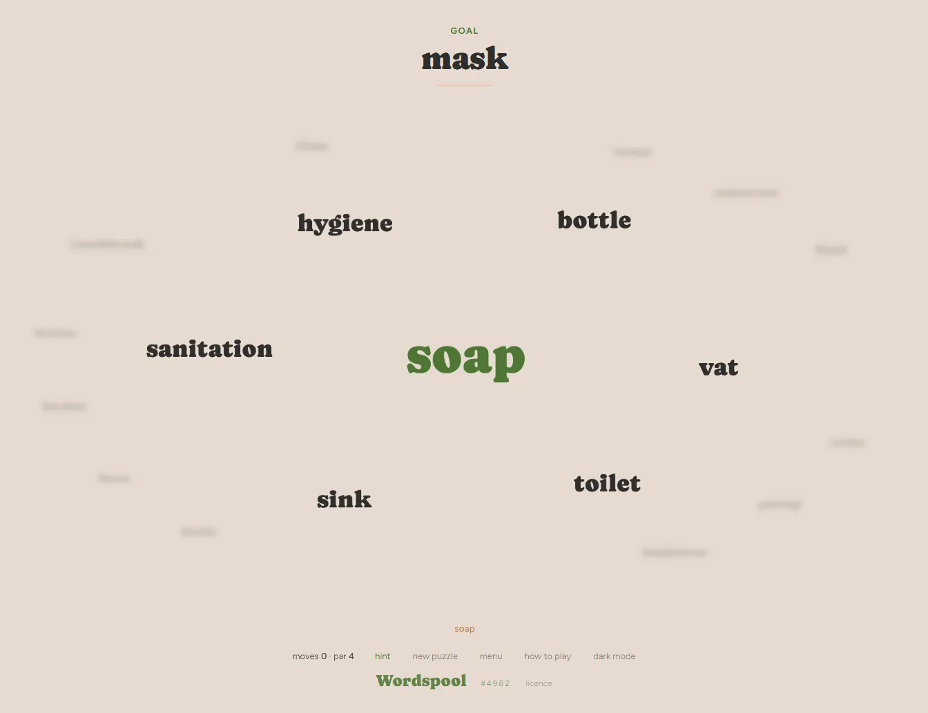 Wordspool screenshot 1