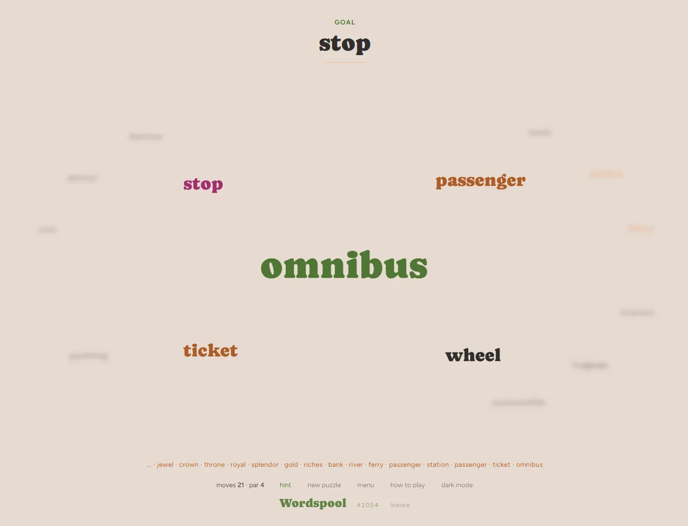 Wordspool screenshot 3
