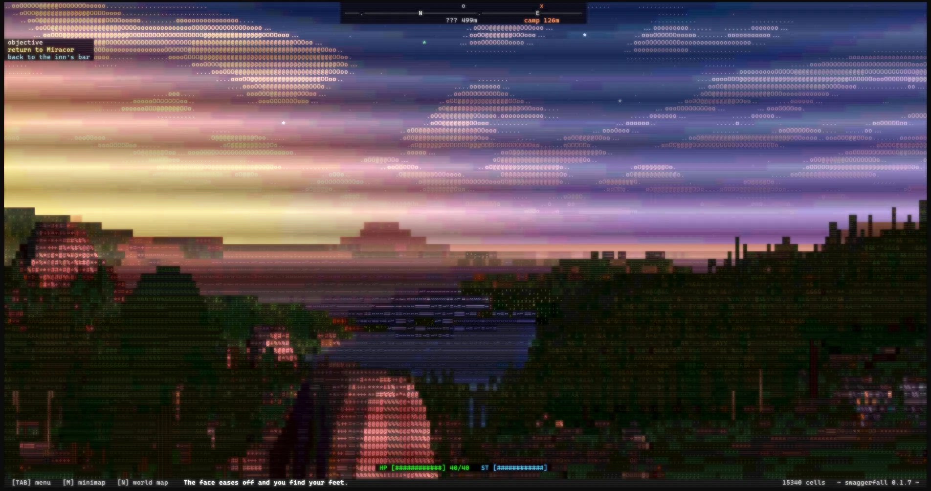 Swaggerfall screenshot 1