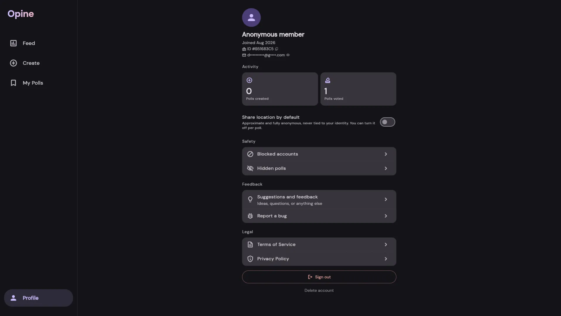 Opine screenshot 6