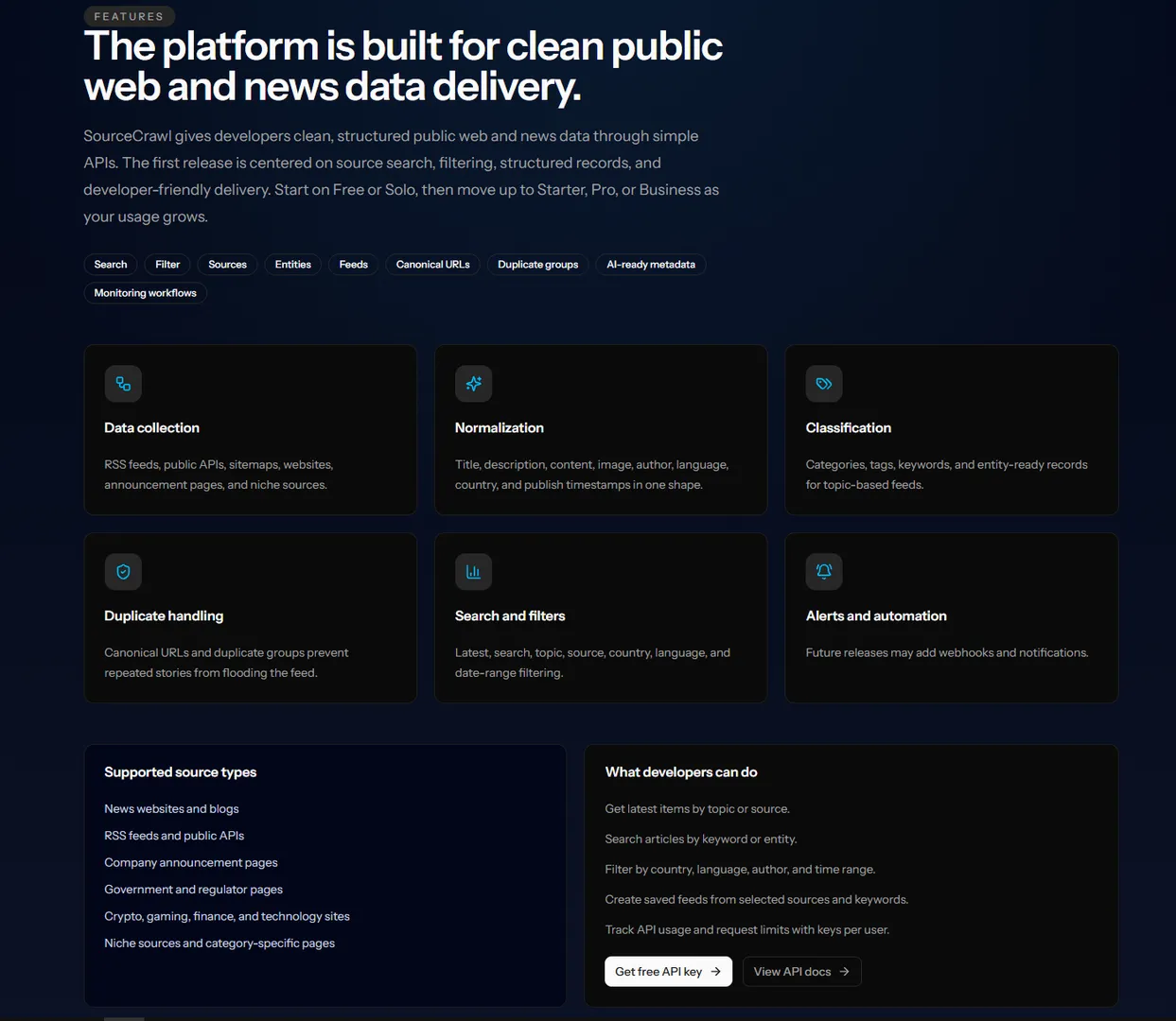 Source Crawl screenshot 2