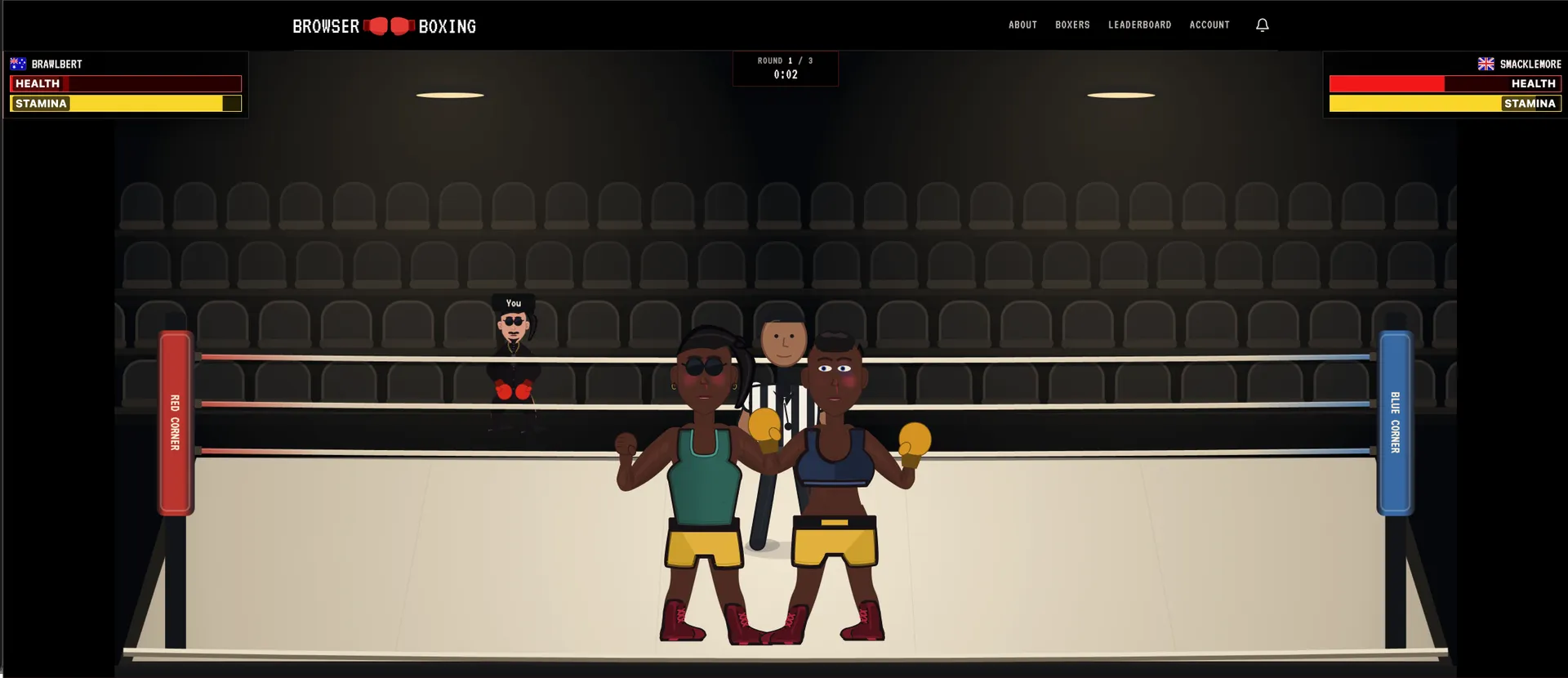 Browser Boxing screenshot 2