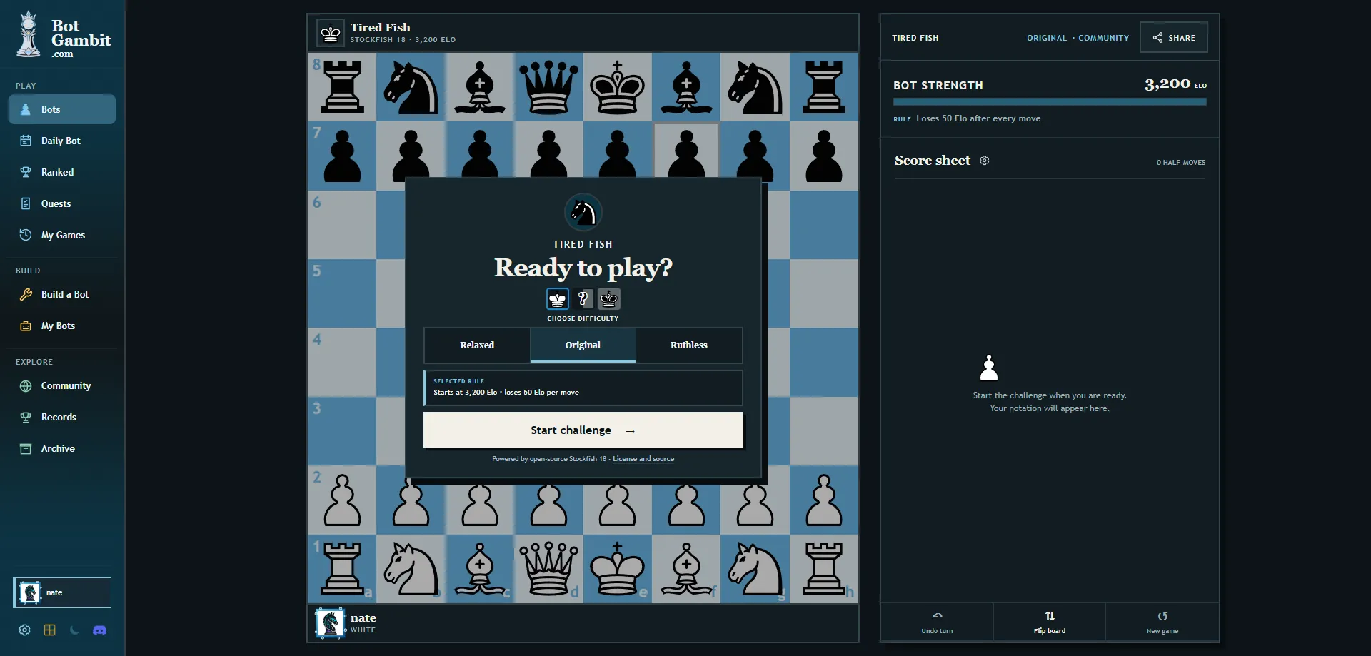 Play and Build Weird Chess Bots screenshot 1