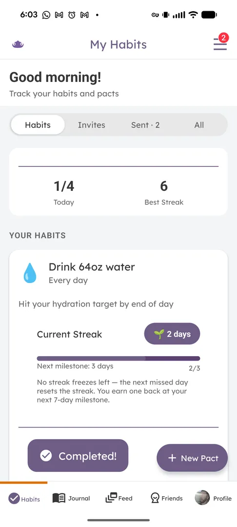 Friends with Habits screenshot 2