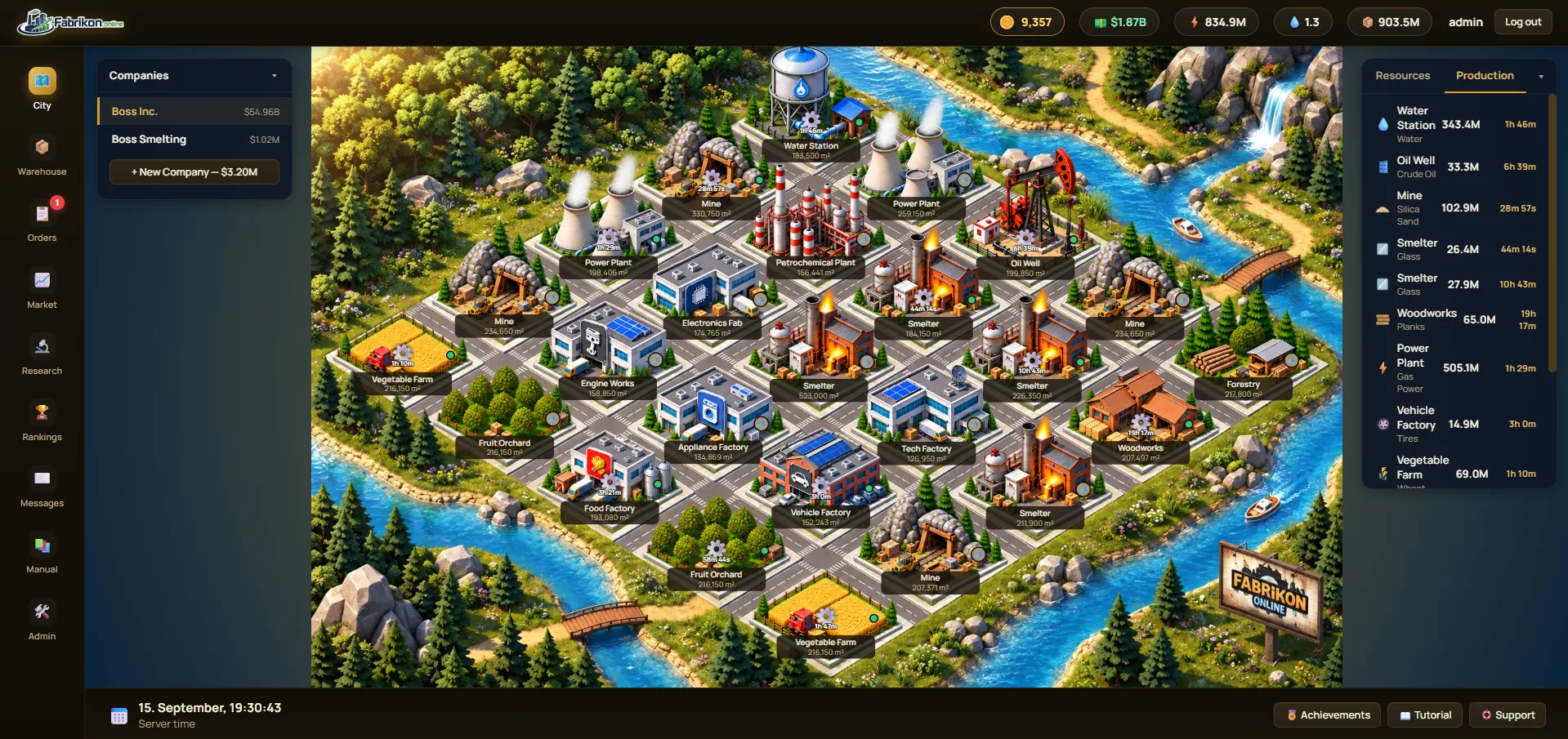 Fabrikon Online screenshot 1
