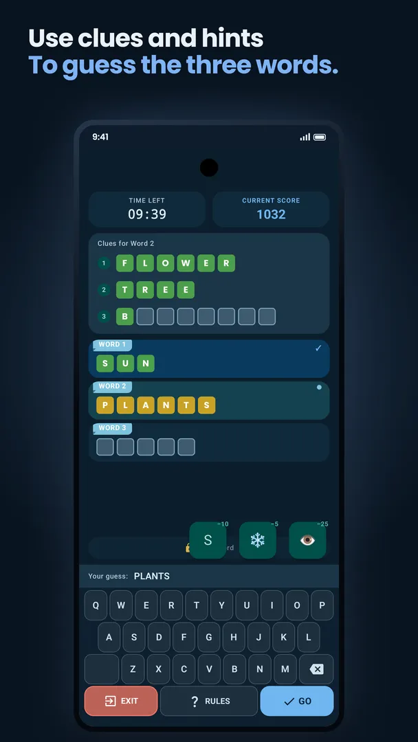 TrifectaWord screenshot 2