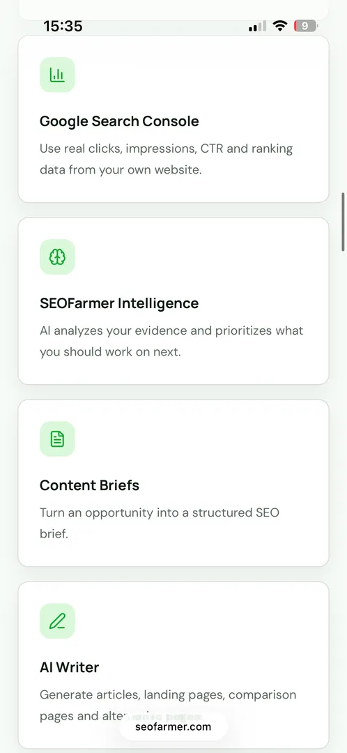 SEOFarmer screenshot 2