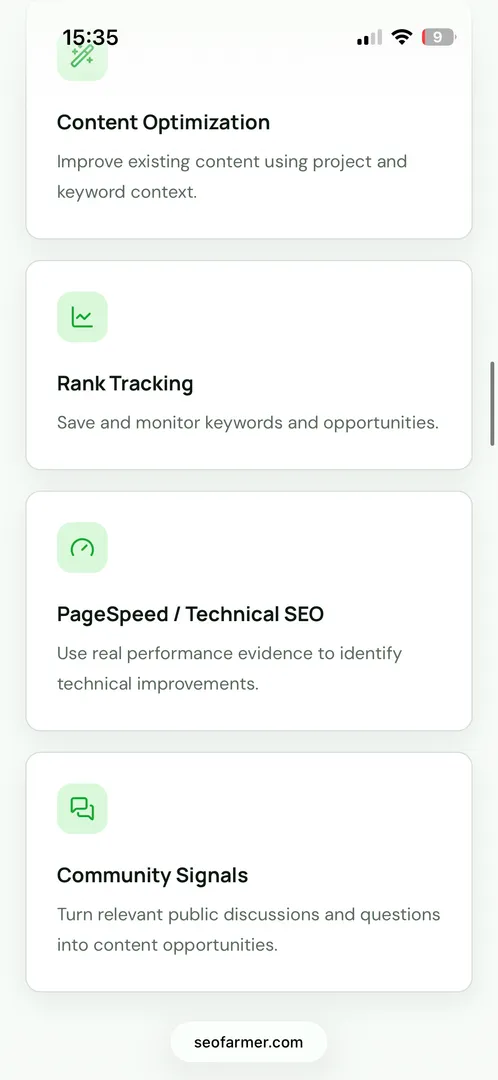 SEOFarmer screenshot 3