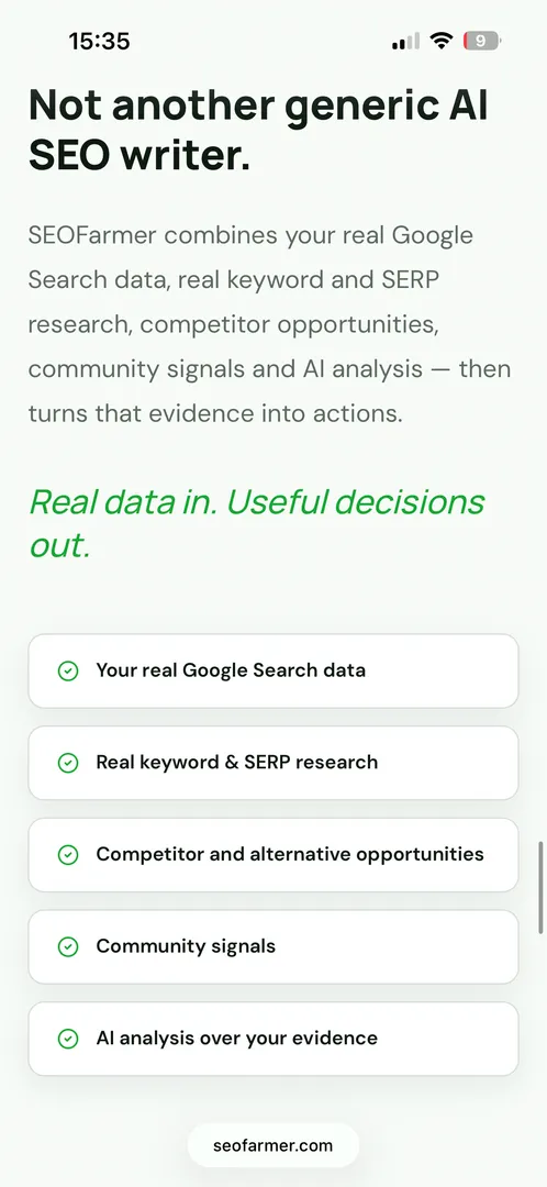 SEOFarmer screenshot 5
