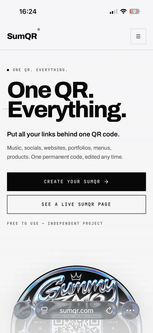 SumQR screenshot 4