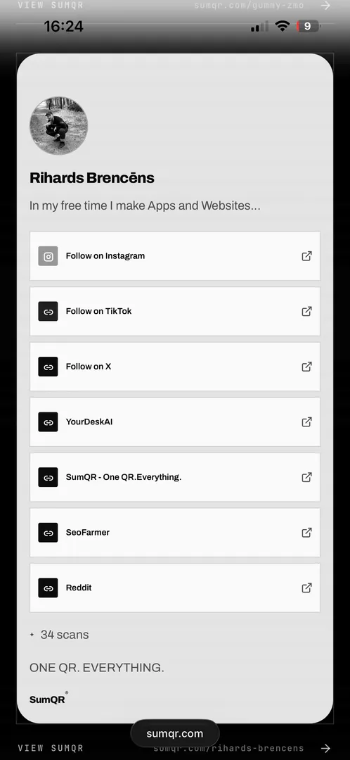 SumQR screenshot 5