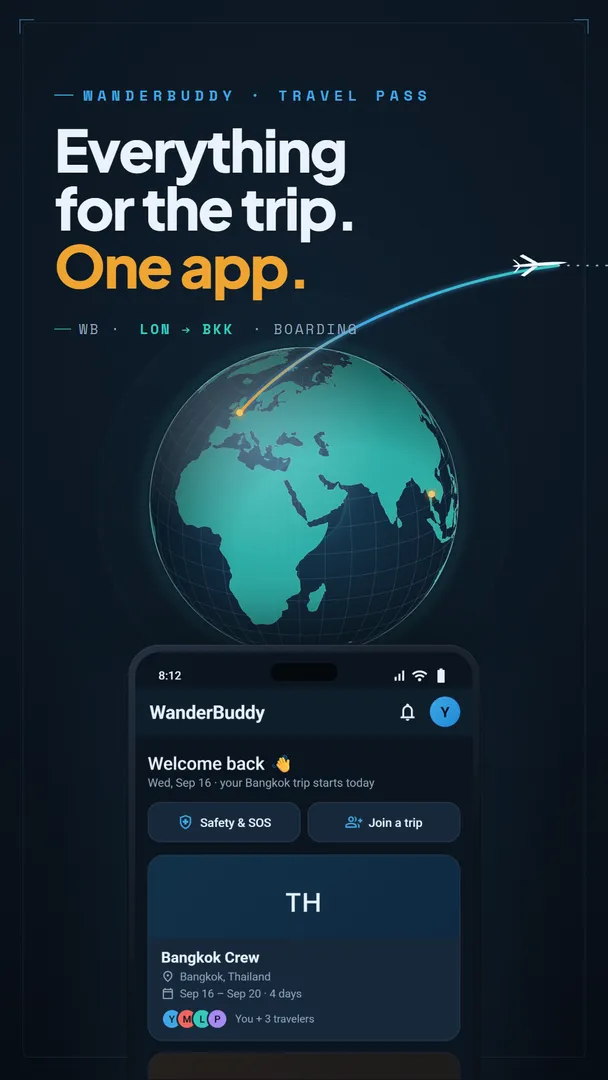 WanderBuddy screenshot 1