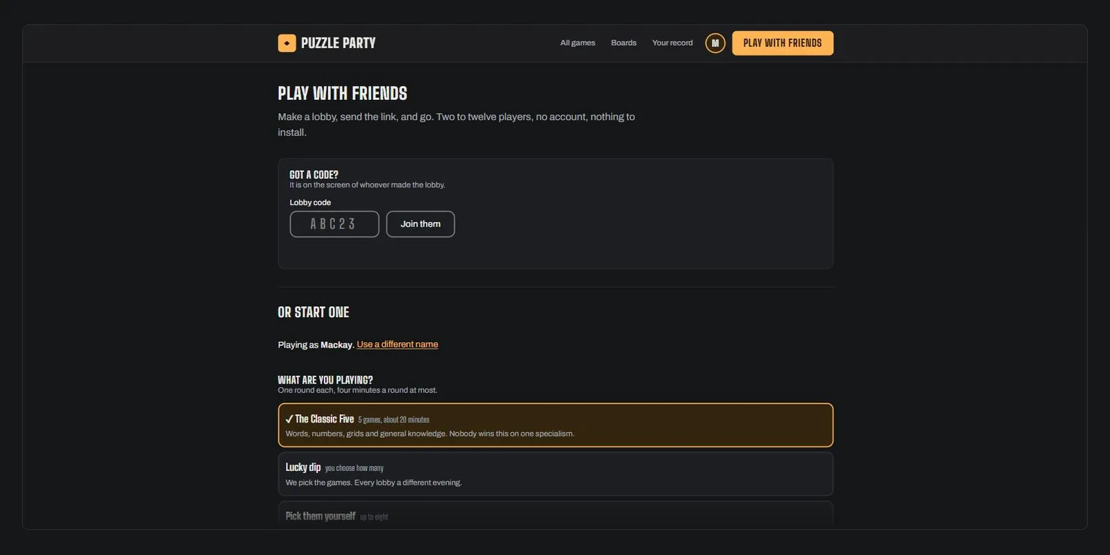 Puzzle Party screenshot 2