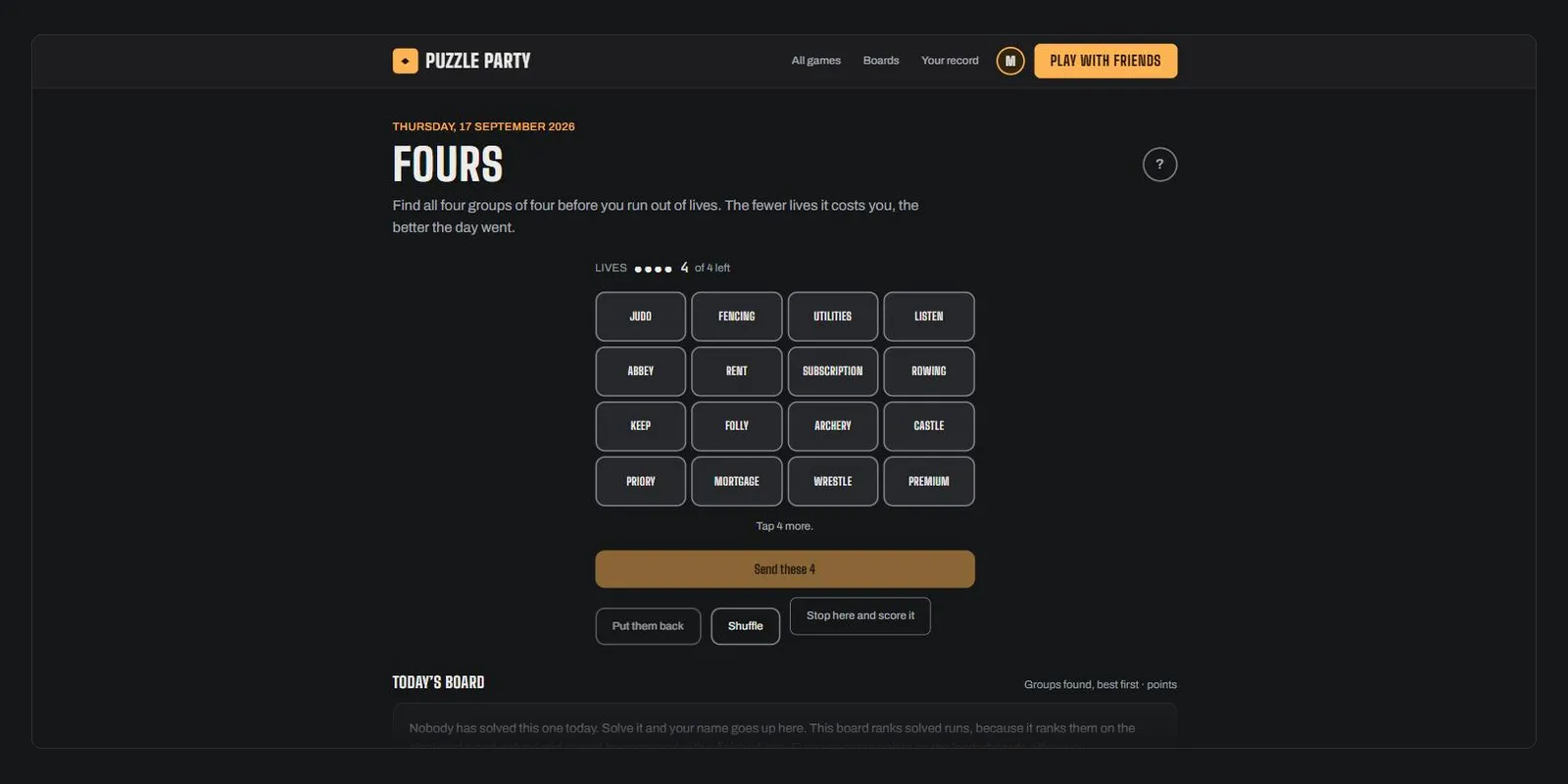 Puzzle Party screenshot 3