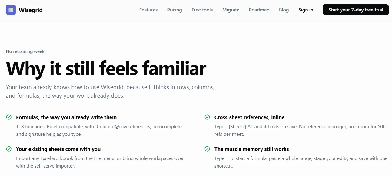 Wisegrid screenshot 2