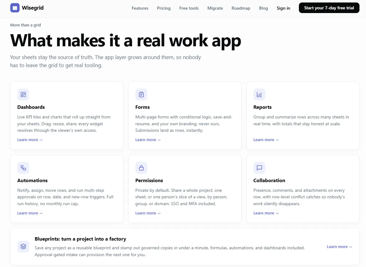 Wisegrid screenshot 4