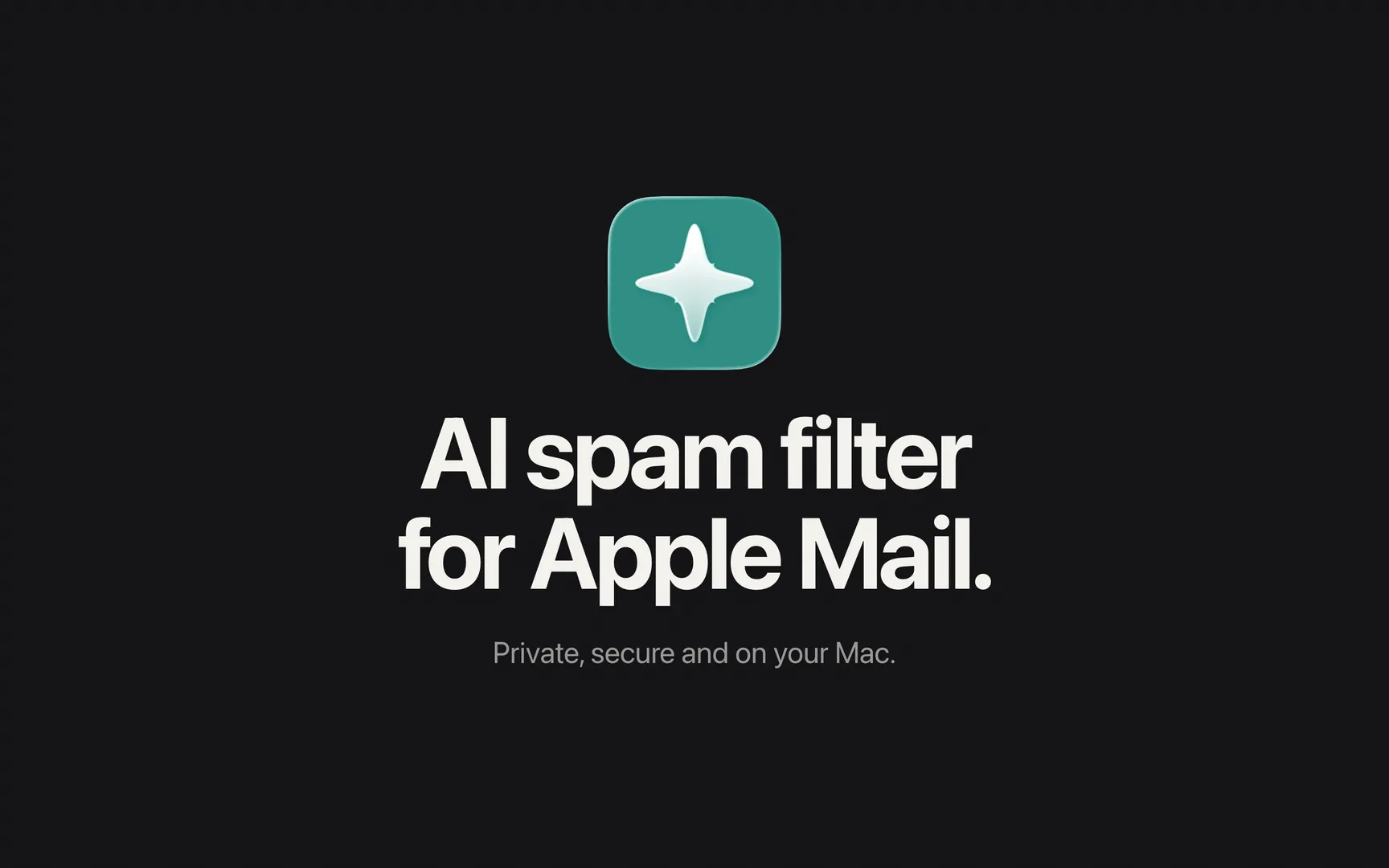 Klar: Spam filter for Apple Mail screenshot 1