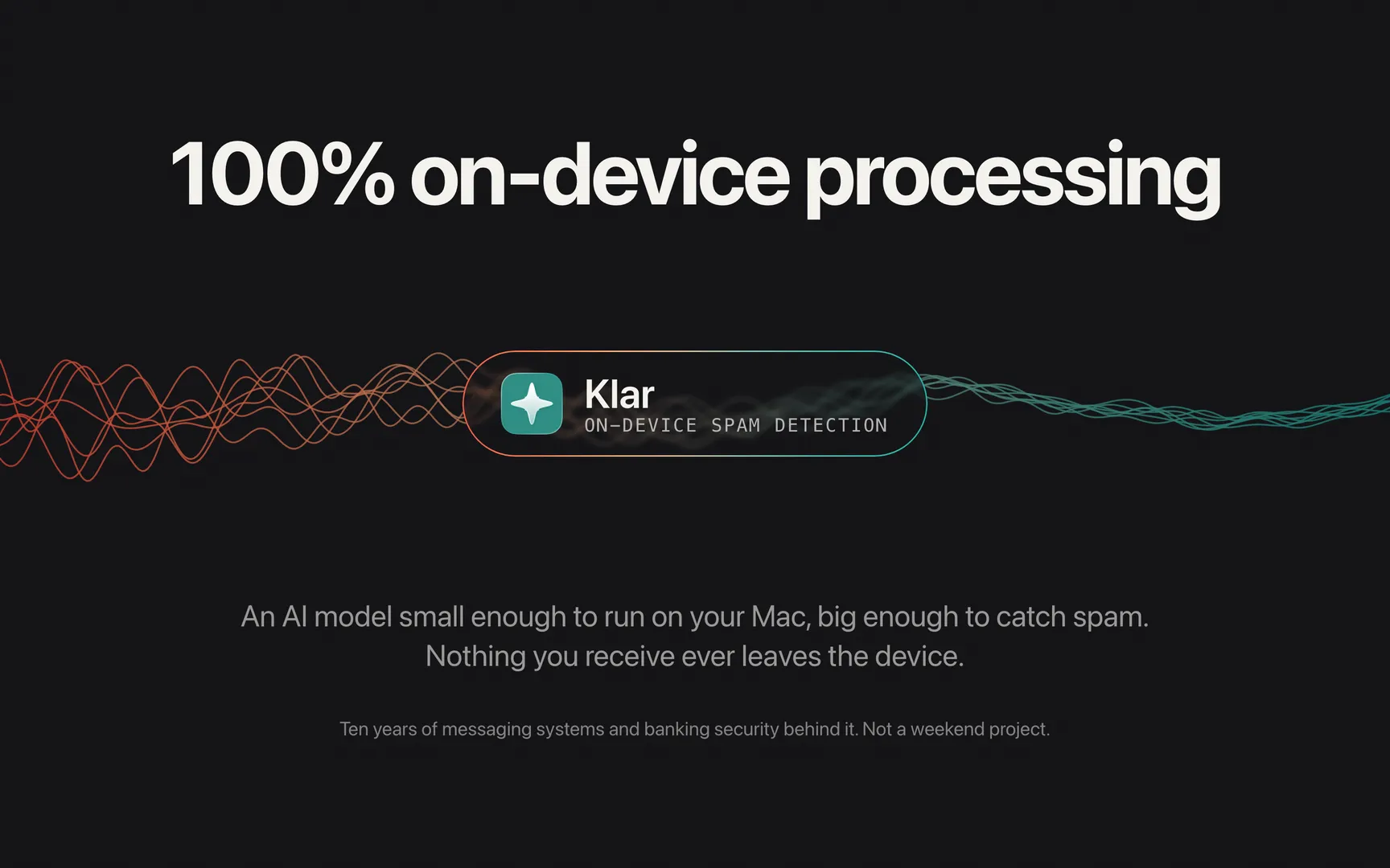 Klar: Spam filter for Apple Mail screenshot 6
