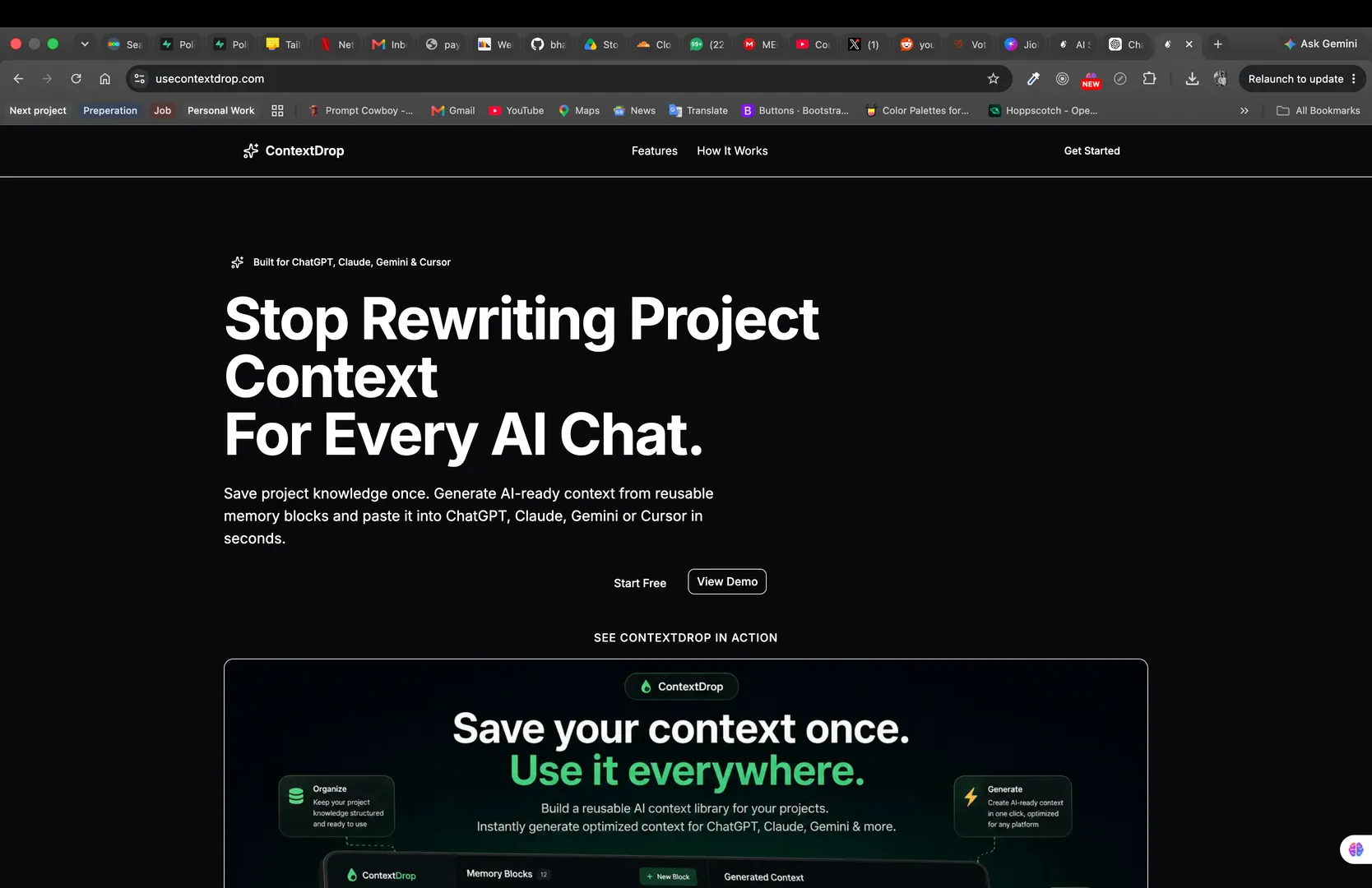 ContextDrop screenshot 2