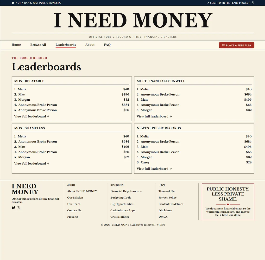 I Need Money screenshot 2