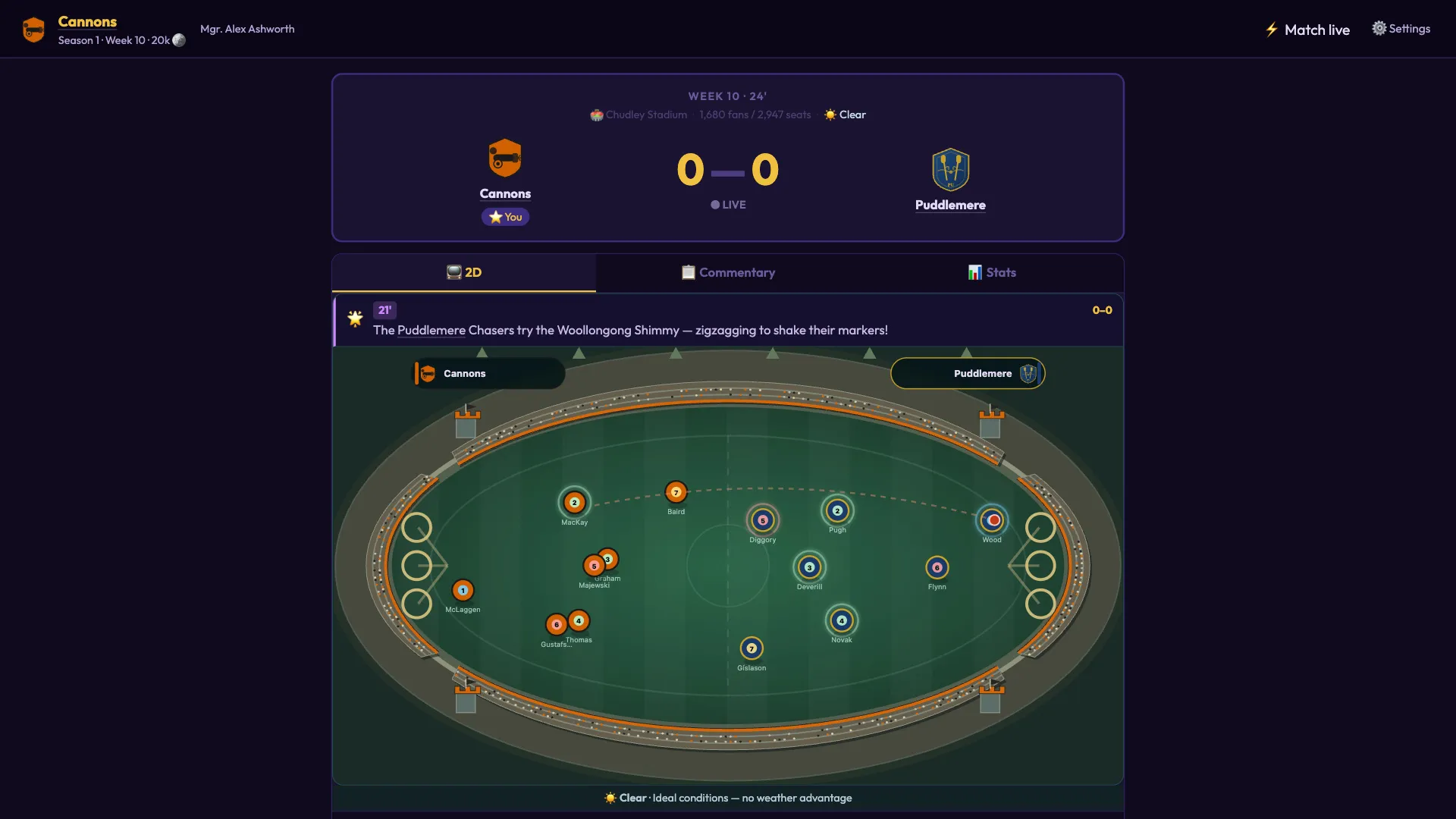Quidditch Manager screenshot 5
