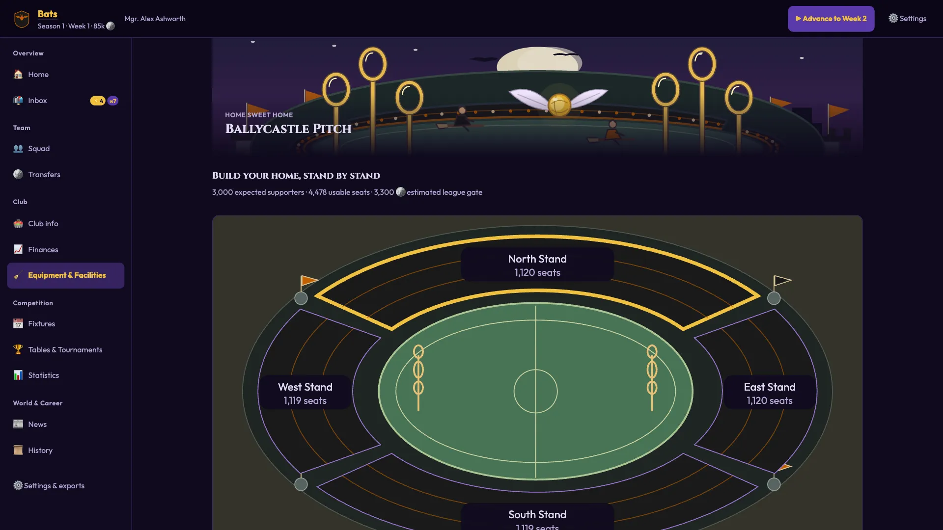 Quidditch Manager screenshot 6