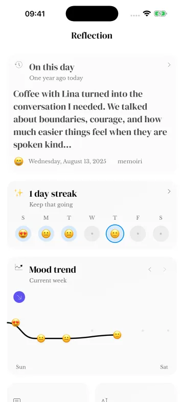 Best journaling app screenshot 2