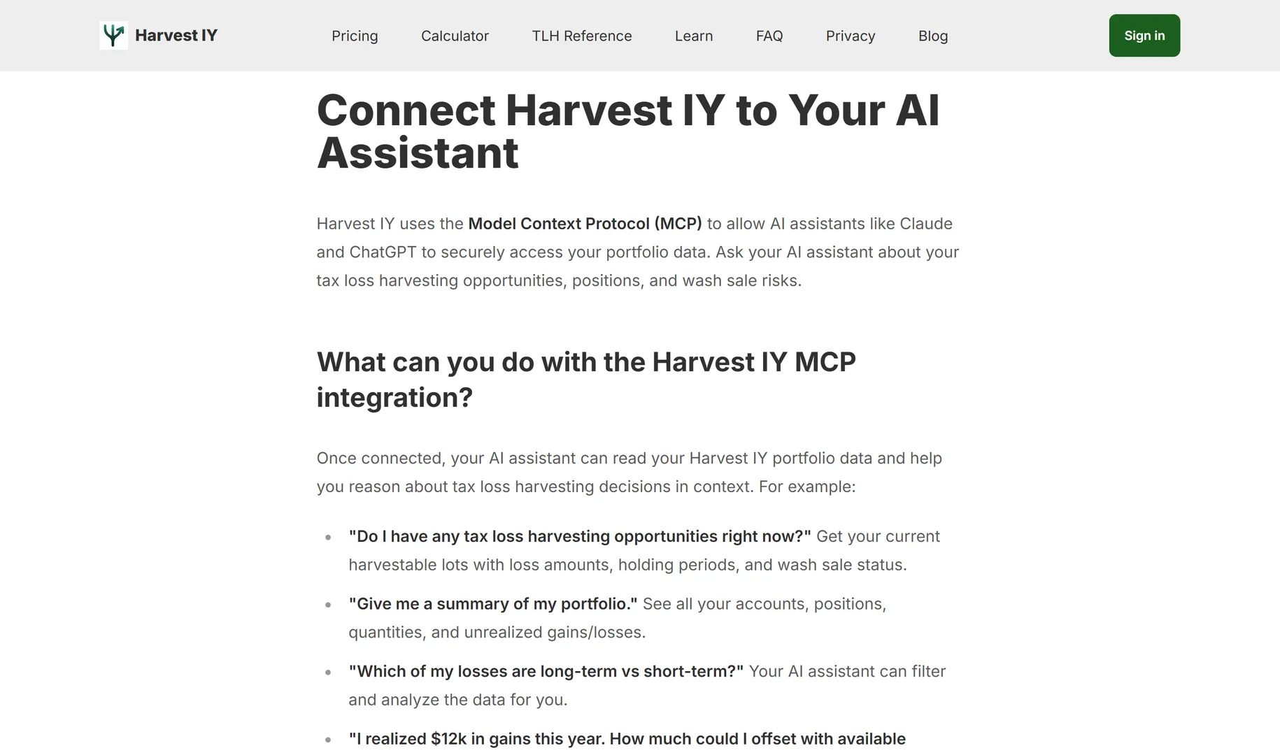 Harvest IY screenshot 5