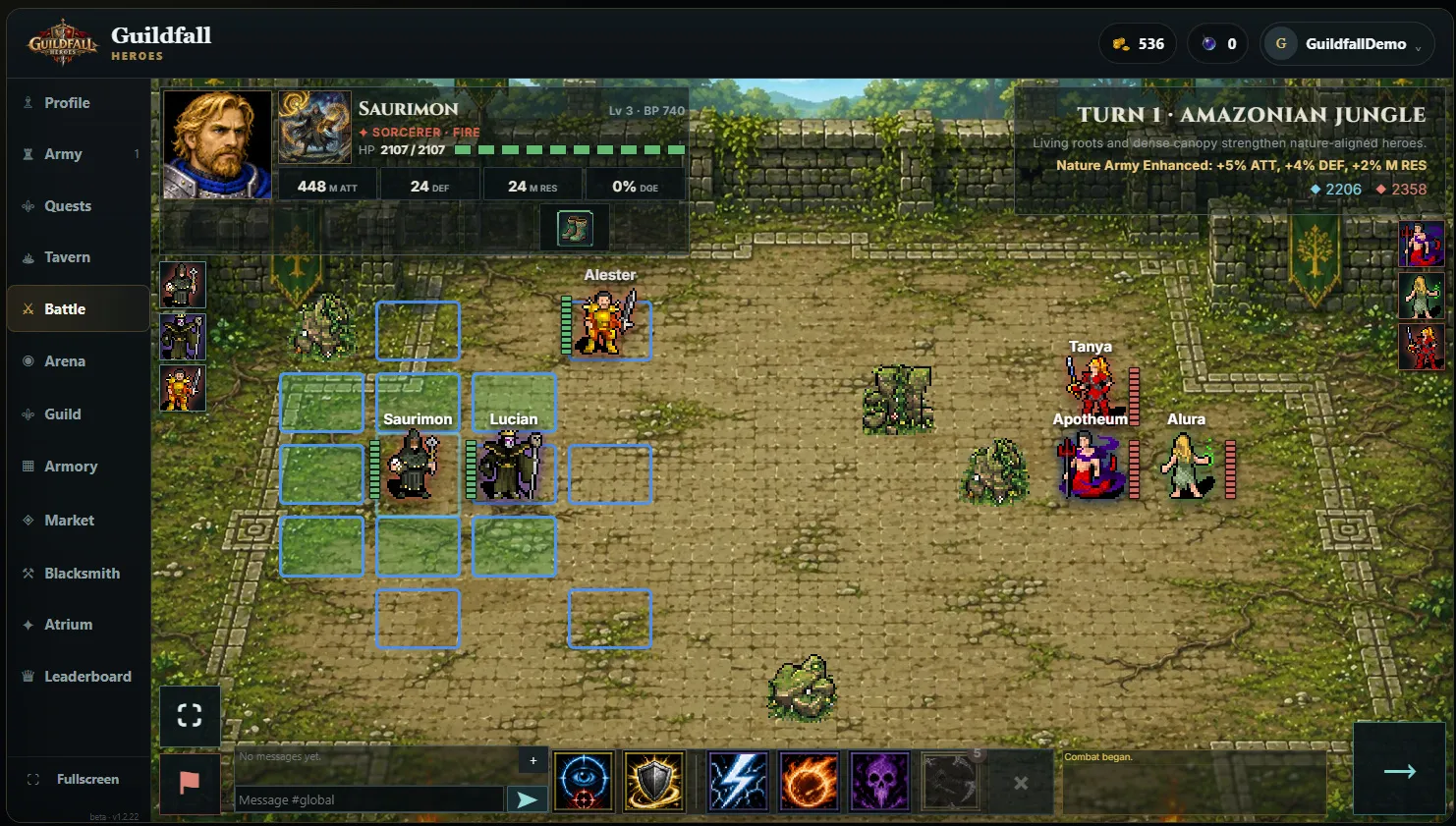 Guildfall Heroes screenshot 4