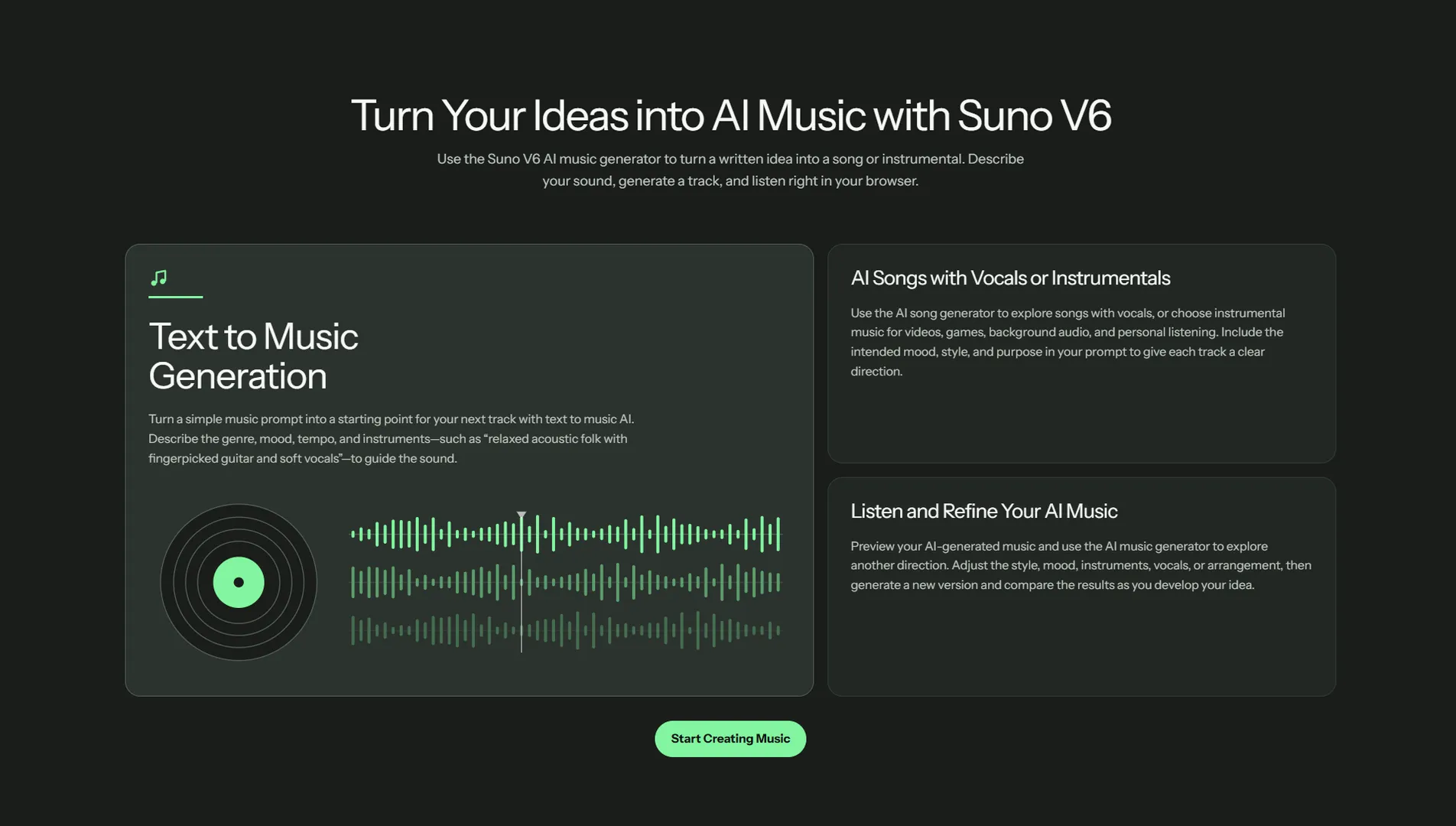 Suno V6 AI Music Generator screenshot 3