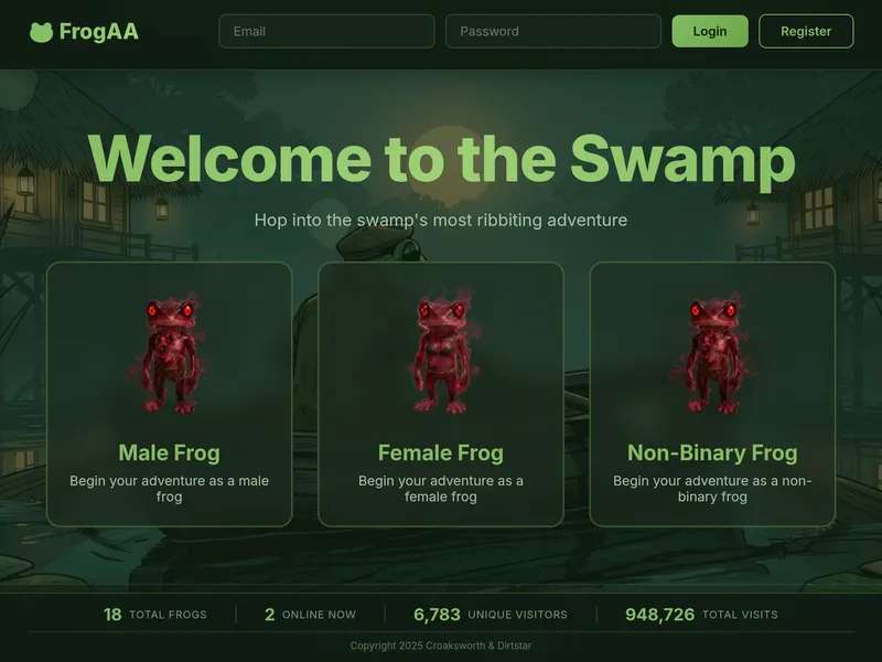 Frog Adoption Agency screenshot 1
