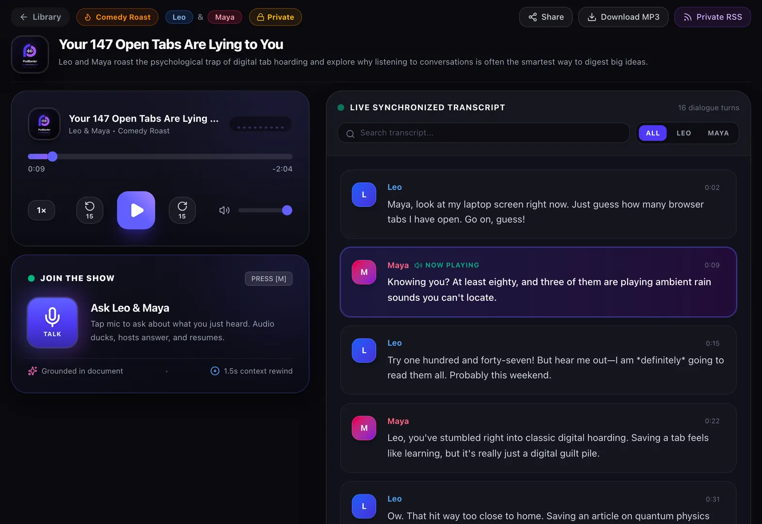 PodBanter screenshot 4