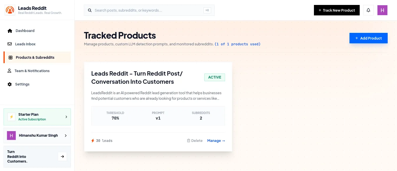 Get customers from Reddit screenshot 2