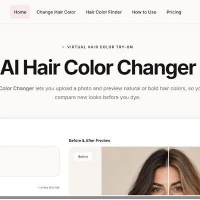 AI Hair Color Changer