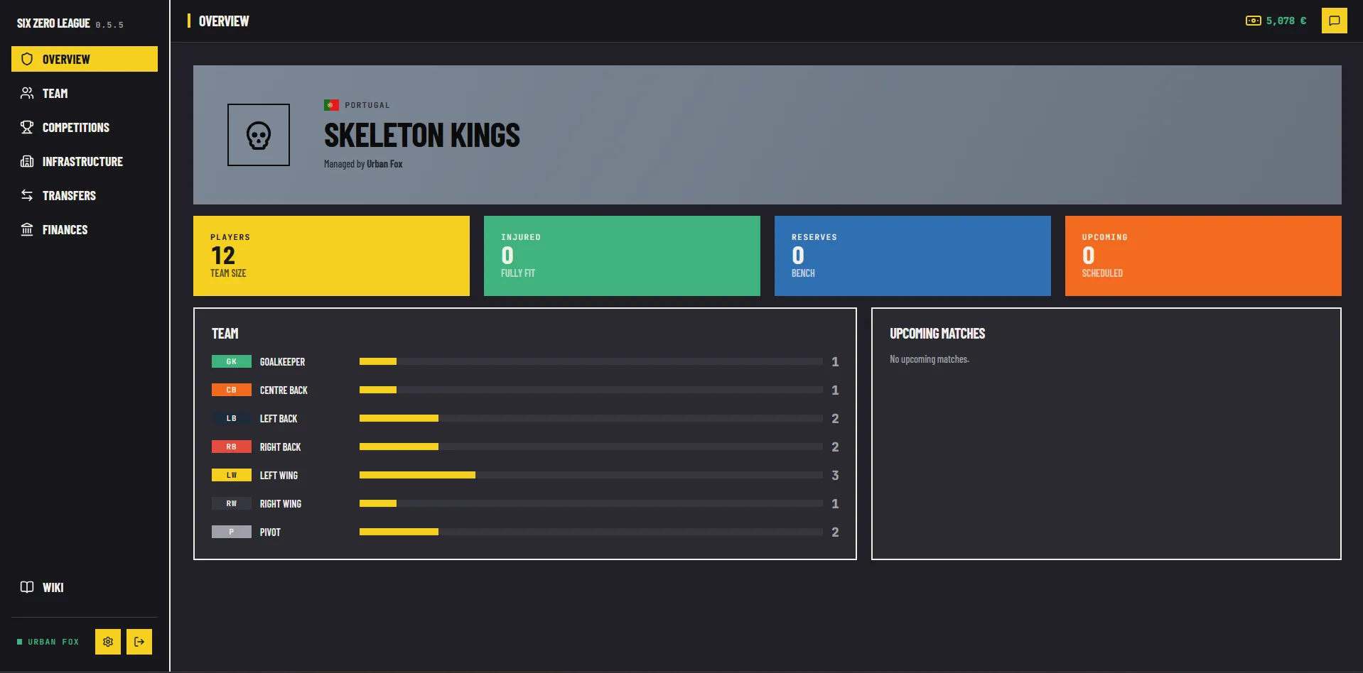 Six Zero League screenshot 1