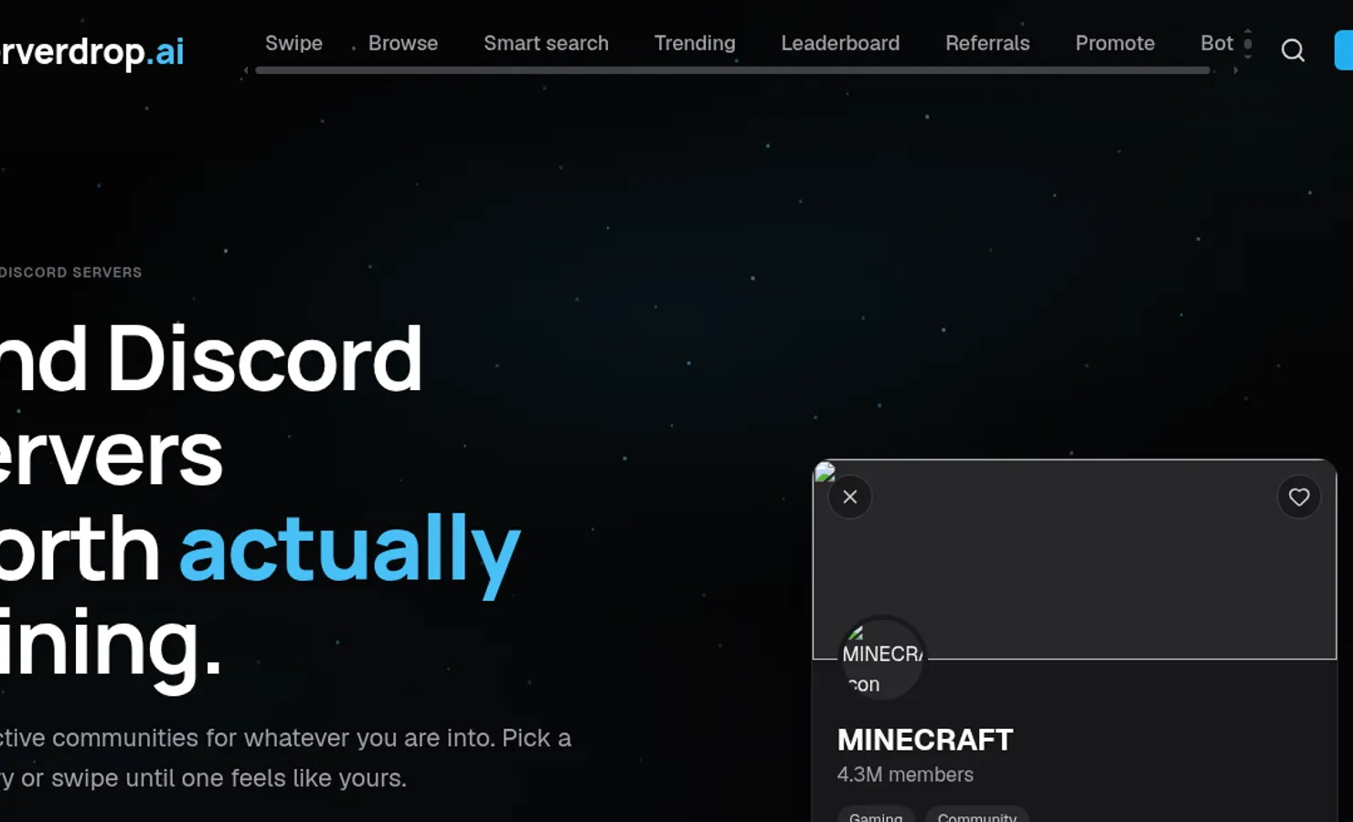 ServerDrop screenshot 1