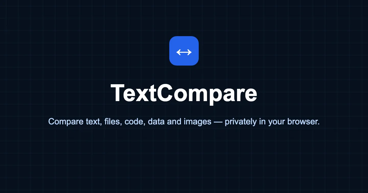 Text Compare screenshot 1