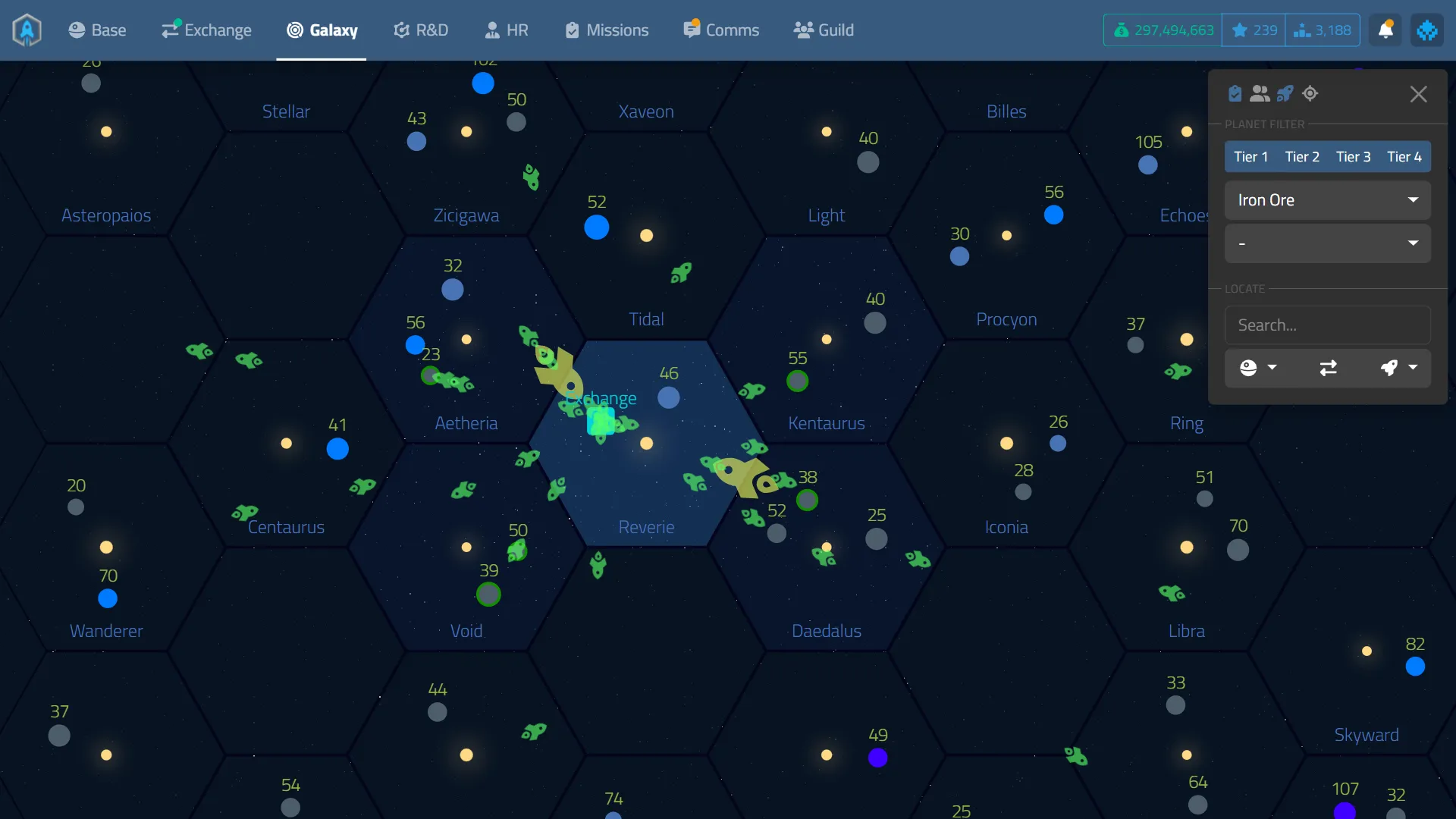Galactic Tycoons screenshot 3
