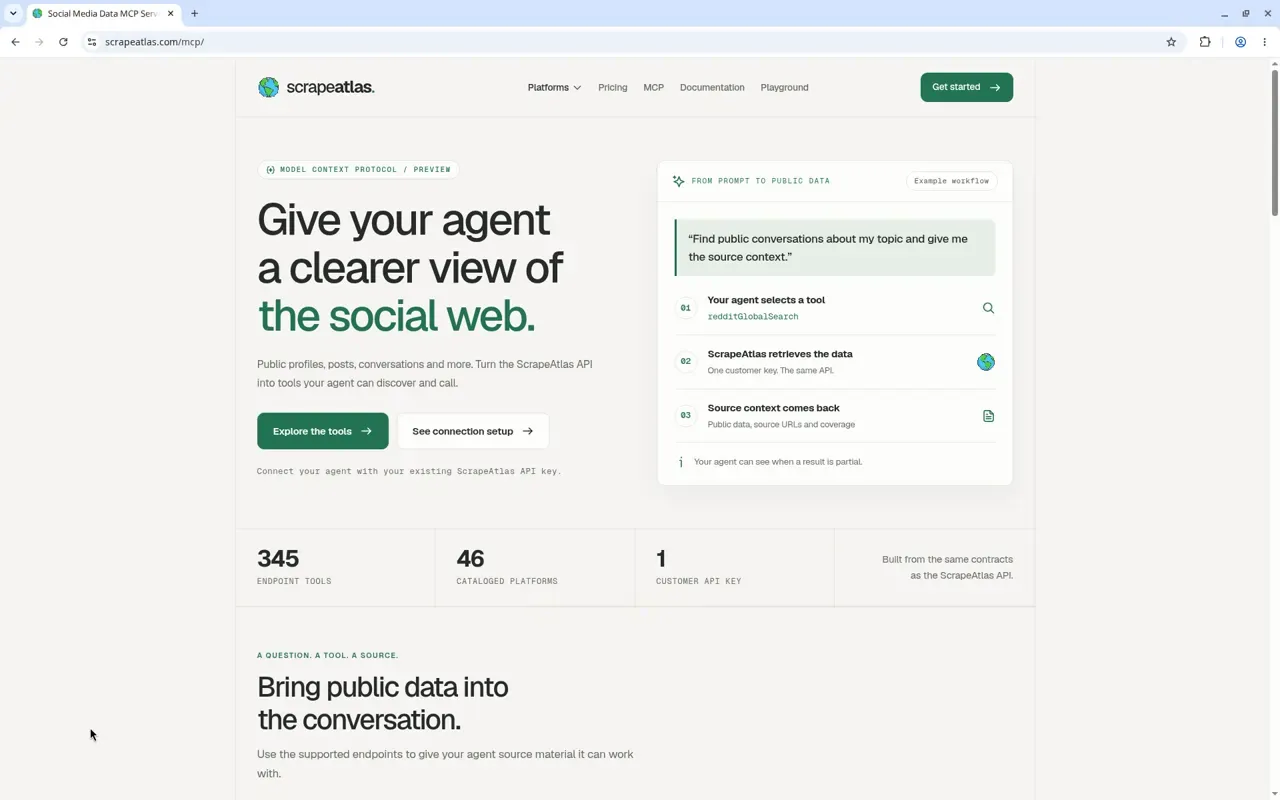 ScrapeAtlas screenshot 2